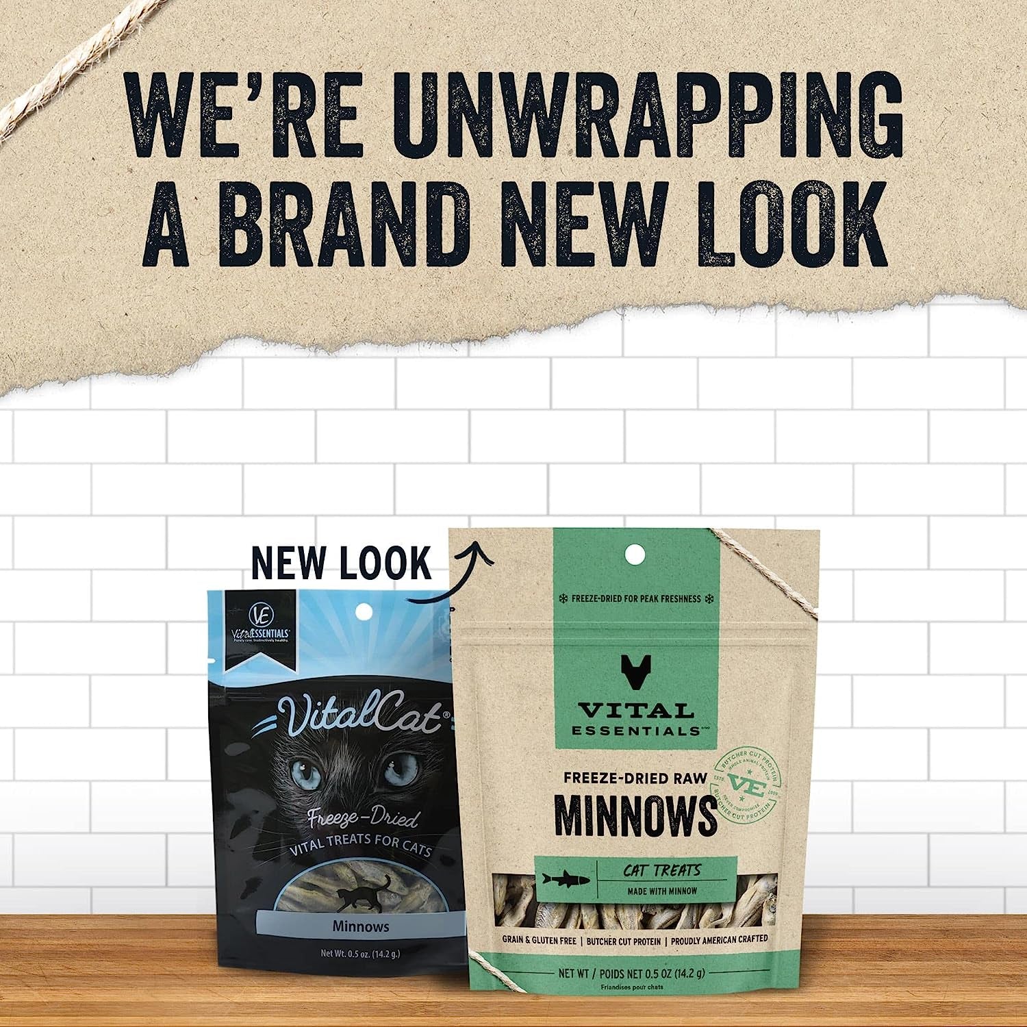 Minnows Cat Treats, 0.5 Oz | Freeze-Dried Raw | Single Ingredient | Grain Free, Gluten Free, Filler Free