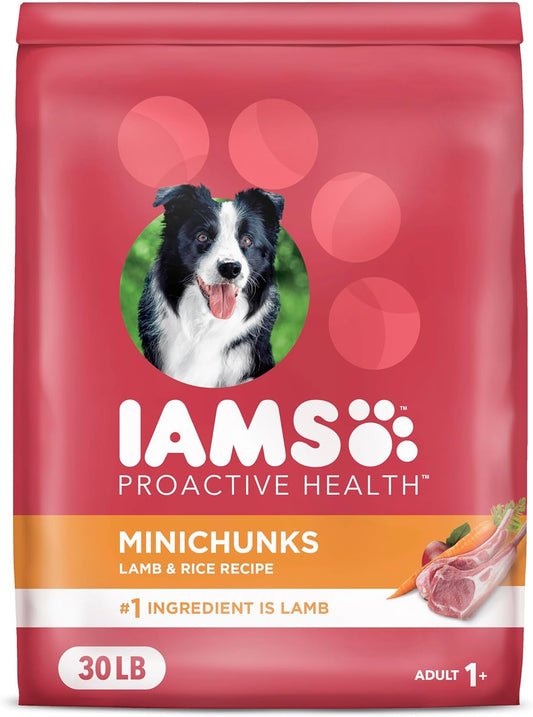Proactive Health Minichunks Adult Dry Dog Food with Lamb & Rice, 30 Lb. Bag